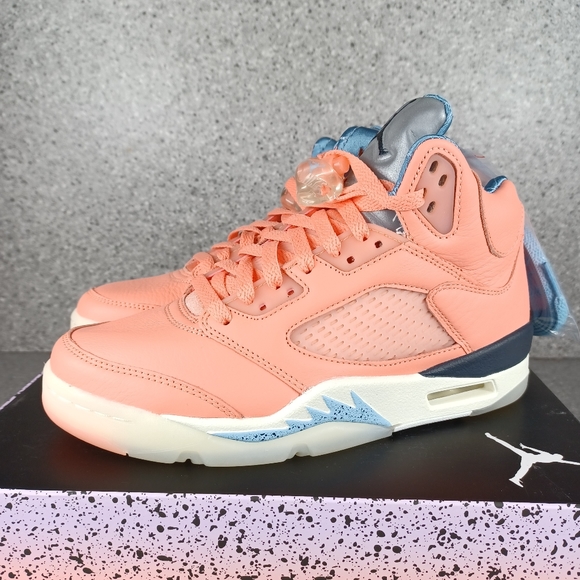 Nike Air Jordan 5 Retro DJ Khaled 'We The Best' Crimson Bliss Sneakers Shoes - Picture 4 of 11